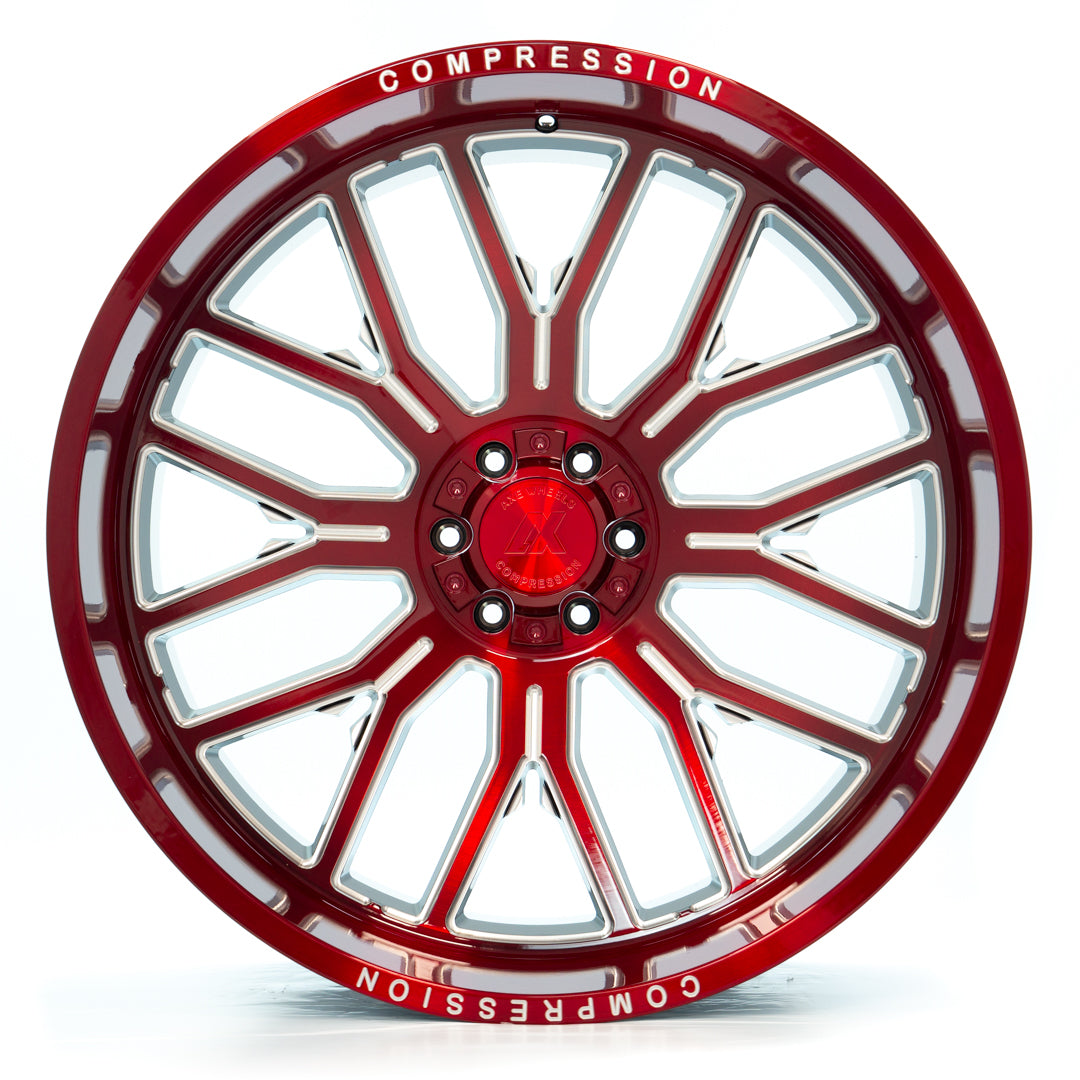 24x12 Axe AX6.2 Candy Red Wheel 8x170 (-44mm)