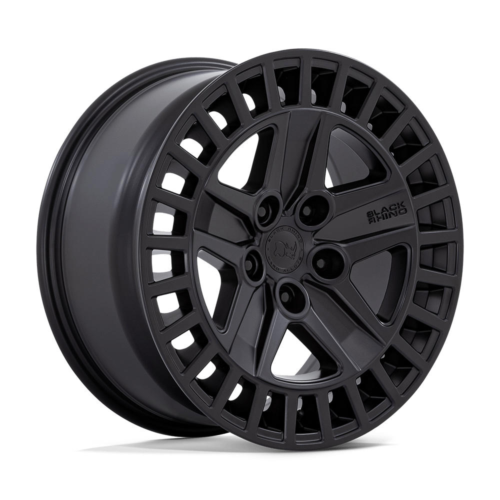 18x8.5 Black Rhino Alston Matte Black Wheel 5x120 (25mm)