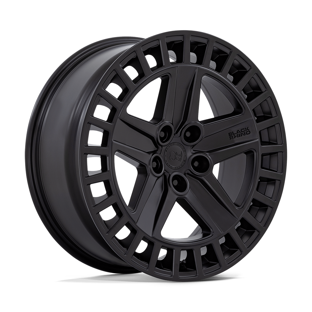 20x8.5 Black Rhino Alston Matte Black Wheel 5x120 (25mm)