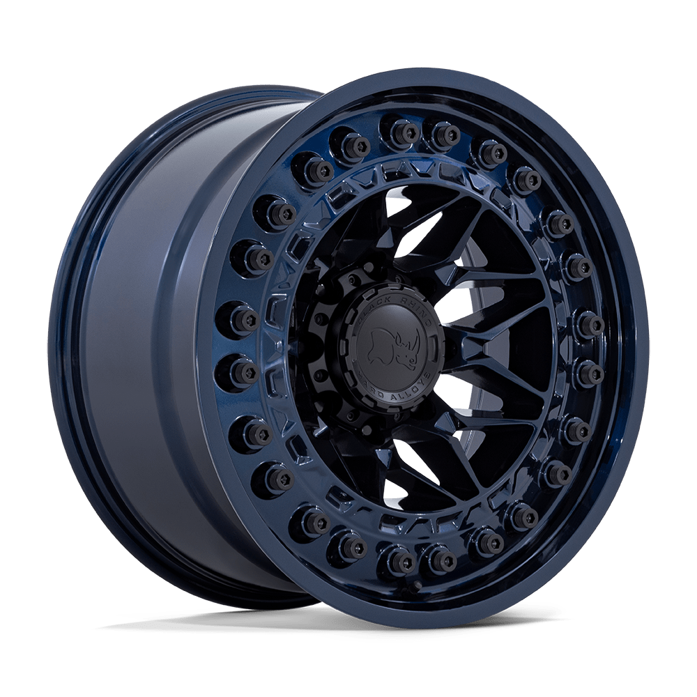 20x10 Black Rhino Alpha Midnight Blue Wheel 8x6.5 (-18mm)