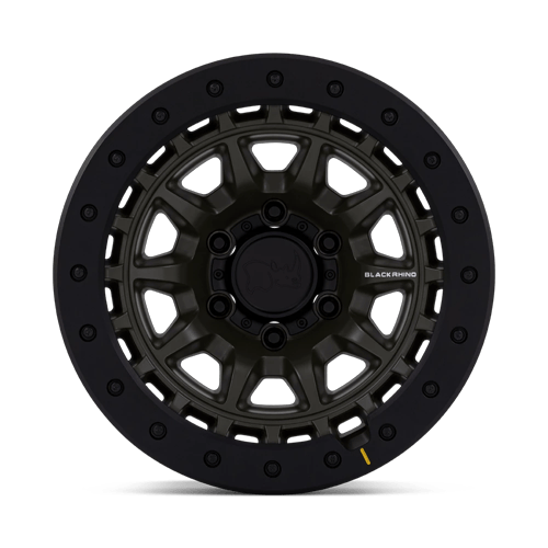 17x8.5 Black Rhino BR016 Tusk Olive Drab Green Wheel 6x5.5 (-10mm)