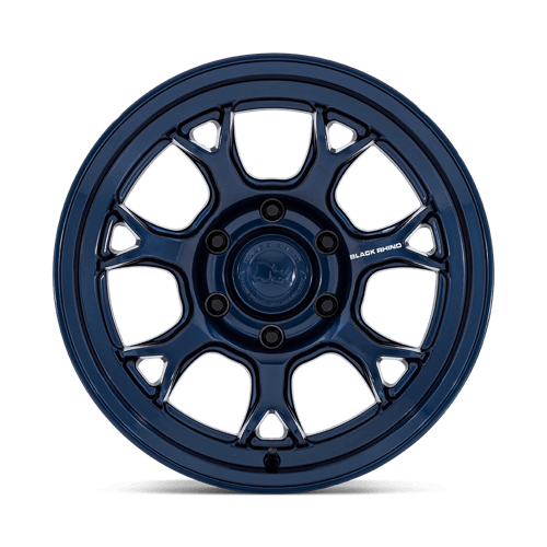 17x8.5 Black Rhino BR017 Etosha Gloss Midnight Blue Wheel 5x5 (20mm)