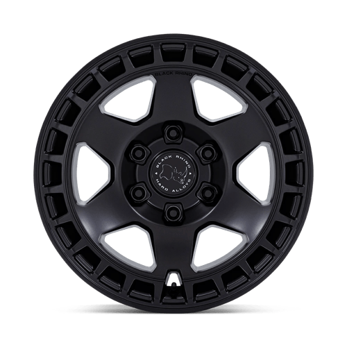 18x8 Black Rhino Hard Alloys BR022 Bahari Matte Black Wheel 6x5.5 (45mm)