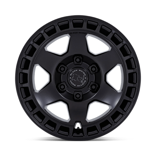 18x8 Black Rhino Hard Alloys BR022 Bahari Matte Black Wheel 6x120 (45mm)