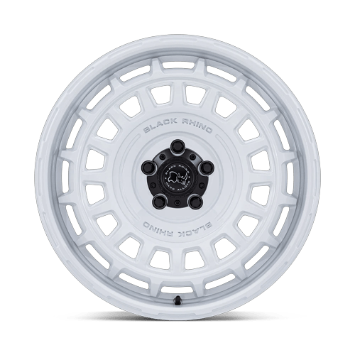 17x8.5 Black Rhino Hard Alloys BR024 AWOL Glossy White Wheel 6x5.5 (25mm)