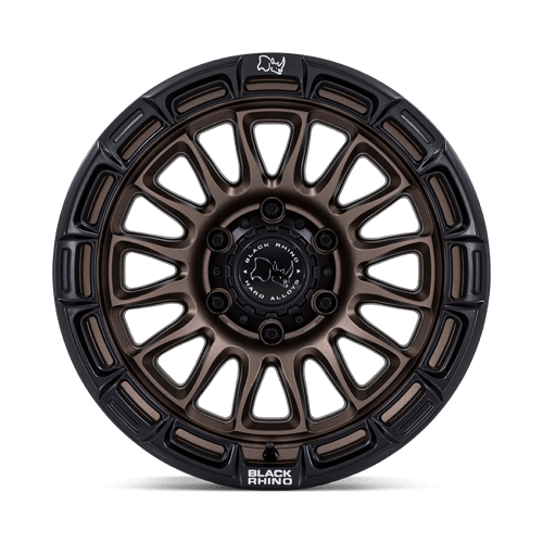 20x9 Black Rhino BR025 Rival Burnt Bronze Matte Black Lip Wheel 6x5.5 (1mm)