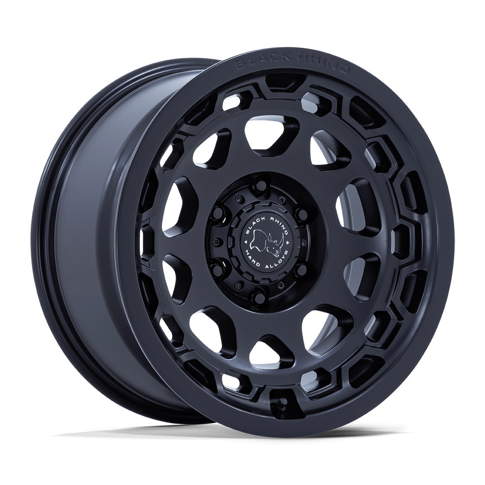 17x8.5 Black Rhino BR026 Congo Matte Black Wheel 5x5 (0mm)