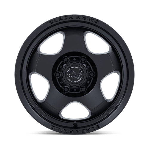 17x8 Black Rhino Hard Alloys BR031 Sol Matte Black Wheel 6x4.5 (20mm)