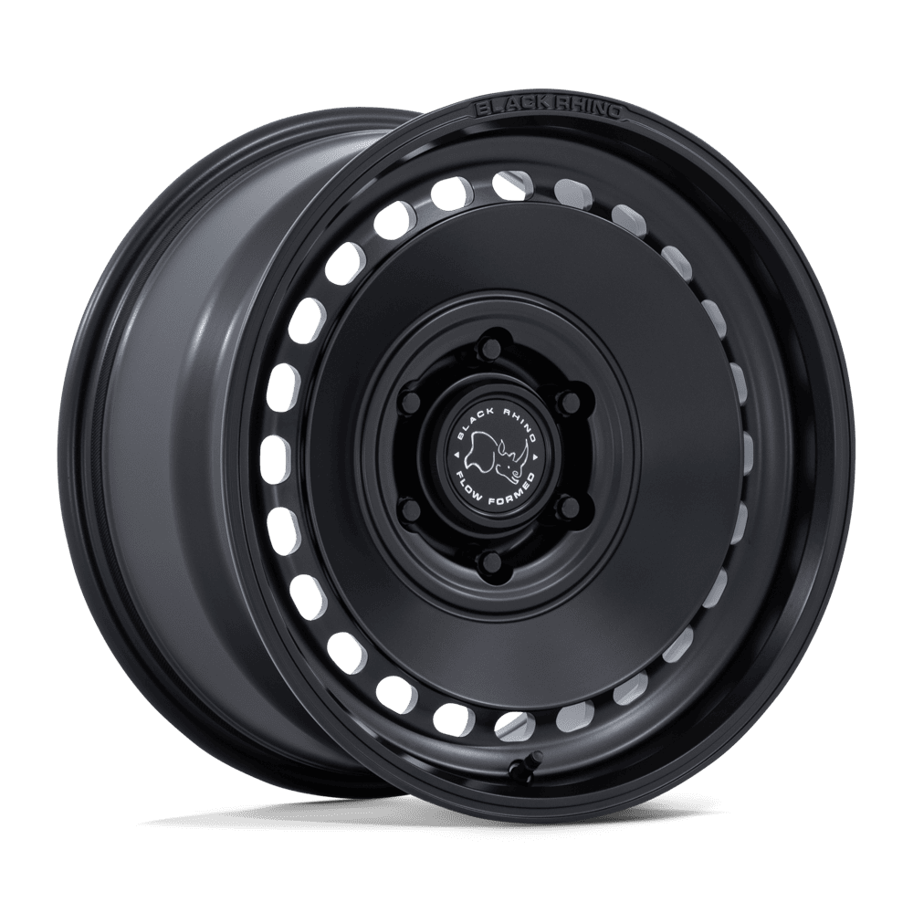 17x8.5 Black Rhino Hard Alloys BR036 Basin Matte Black Wheel 6x135 (0mm)