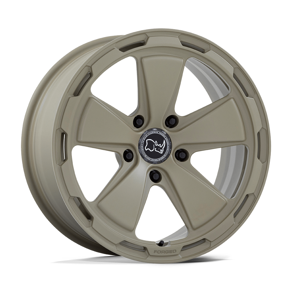 18x8 Black Rhino Taiga FORGED Matte Gray Wheel 5x130 (20mm)