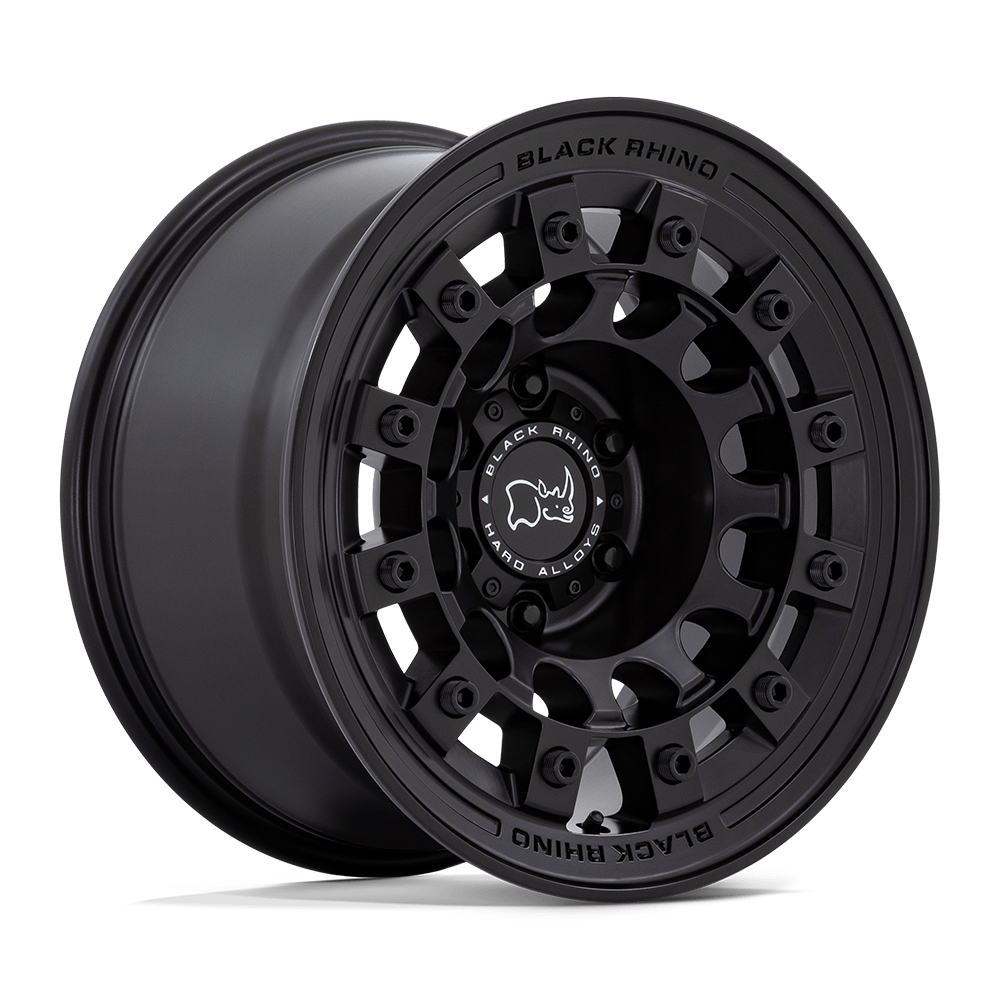 17x8 Black Rhino Fuji Matte Black Wheel 5x4.5 (20mm)