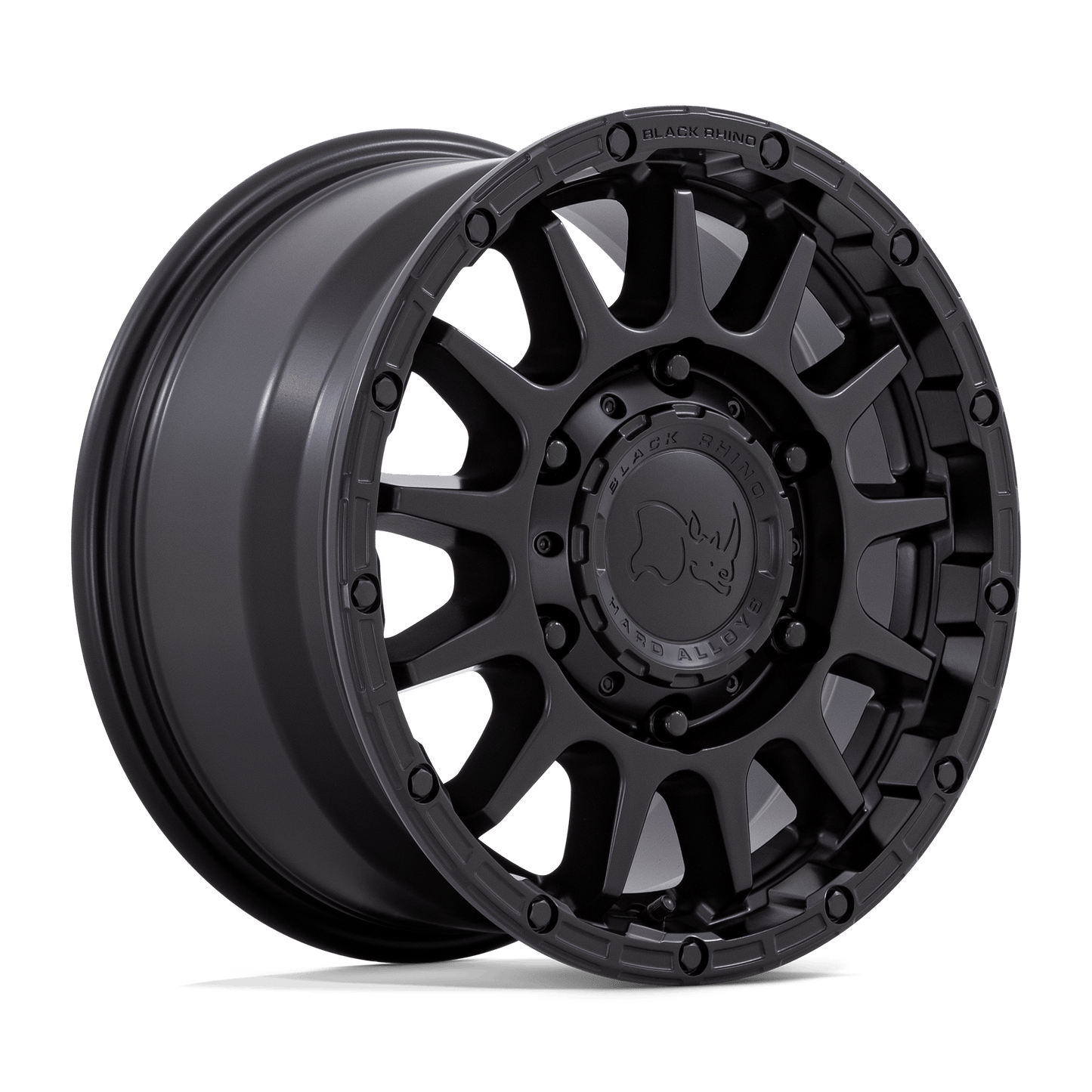 16x8 Black Rhino Sequoia Matte Black Wheel 6x130 (38mm)