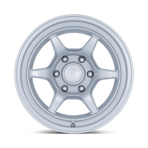 17x8.5 Black Rhino Shogun Hyper Silver Wheel 6x120 (20mm)