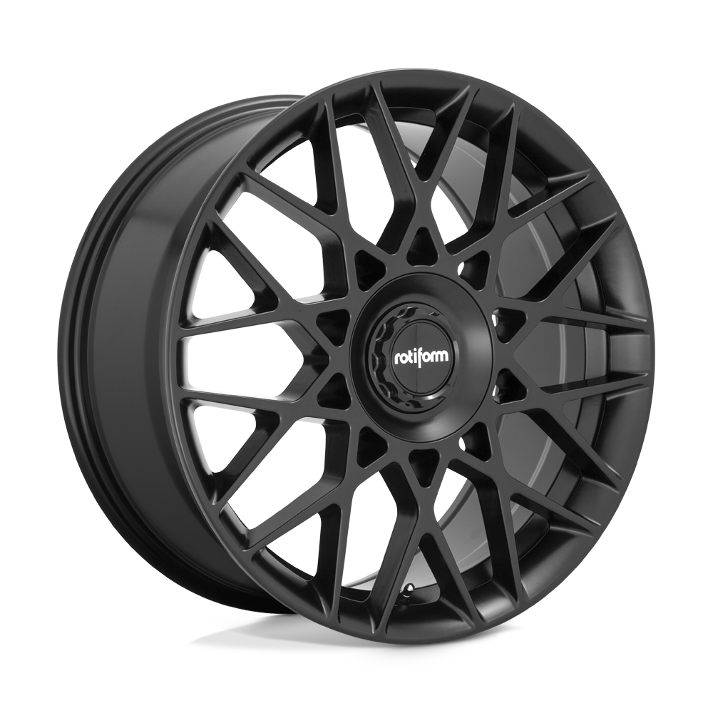 19x8.5 Rotiform R165 BLQ-C Matte Black Wheel Blank (35mm)