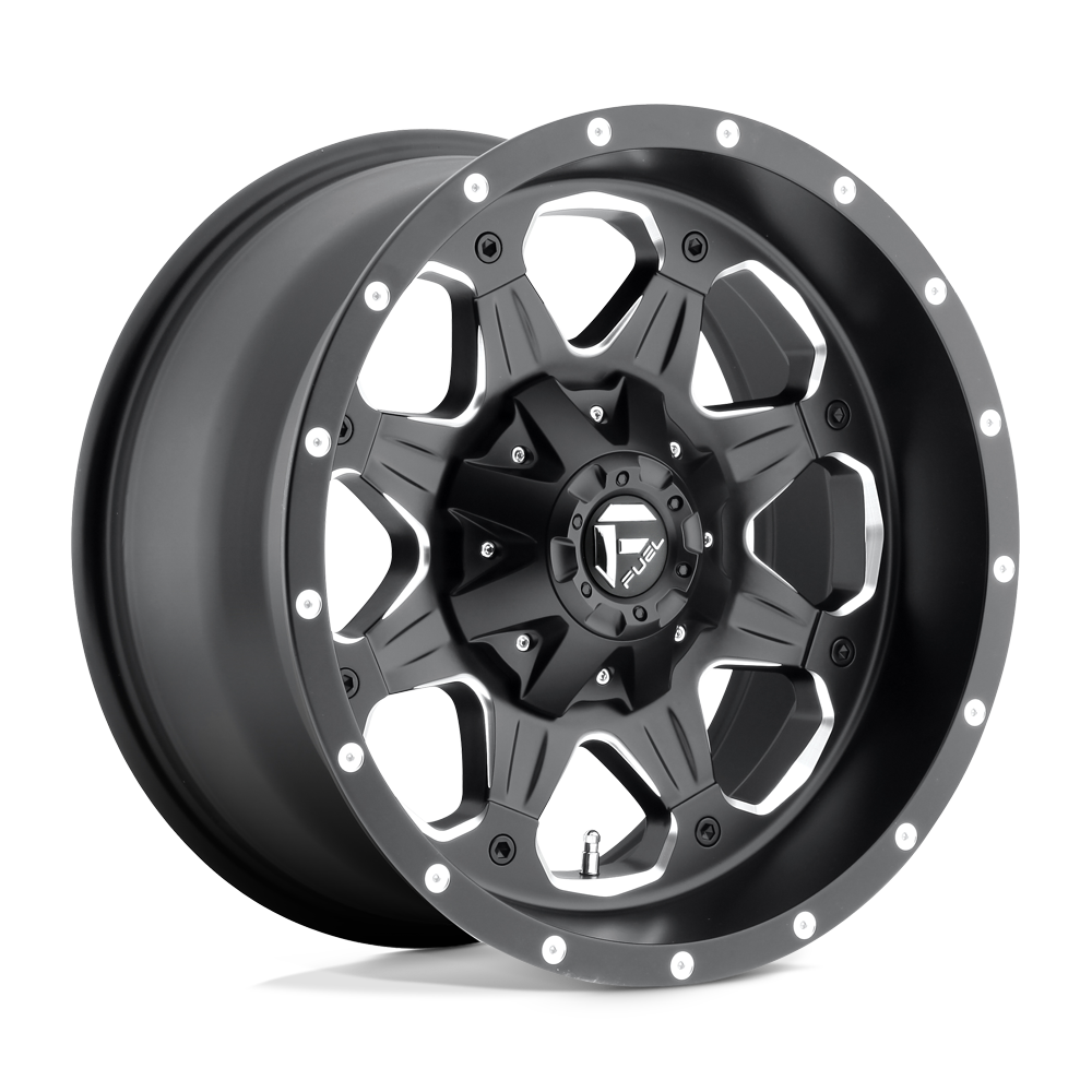 17x9 Fuel Off-Road D534 Boost Matte Black Milled Wheel 8x170 (20mm)