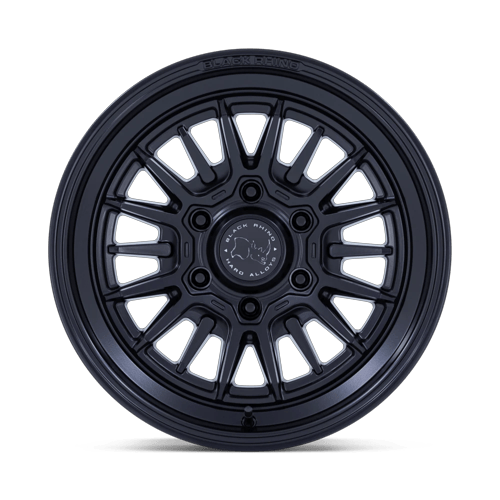 17x8.5 Black Rhino Hard Alloys BR030 Taleo Matte Black Wheel 6x5.5 (35mm)
