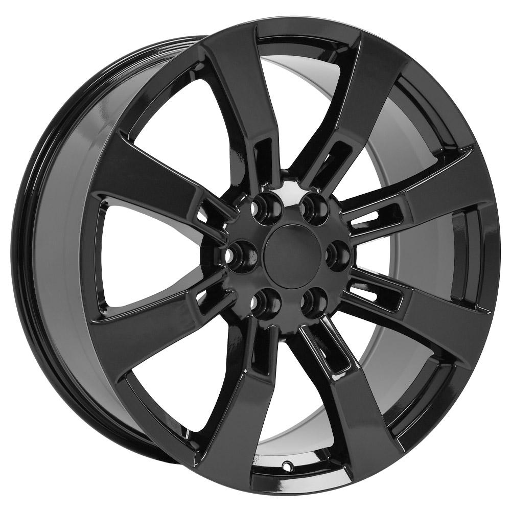 22x9 OE Wheels CA82 Gloss Black Wheel 6x5.5 (31mm)