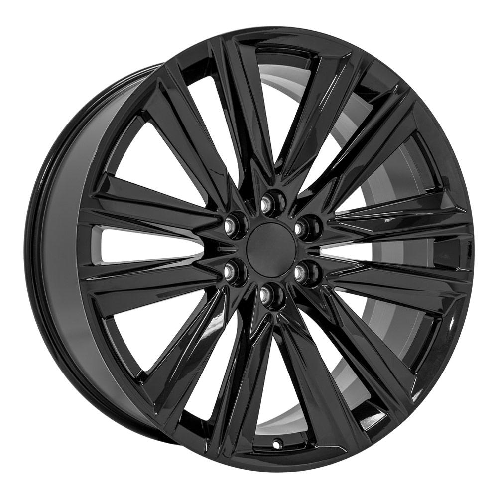 24x10 OE Wheels CA91 Gloss Black Wheel 6x5.5 (28mm)
