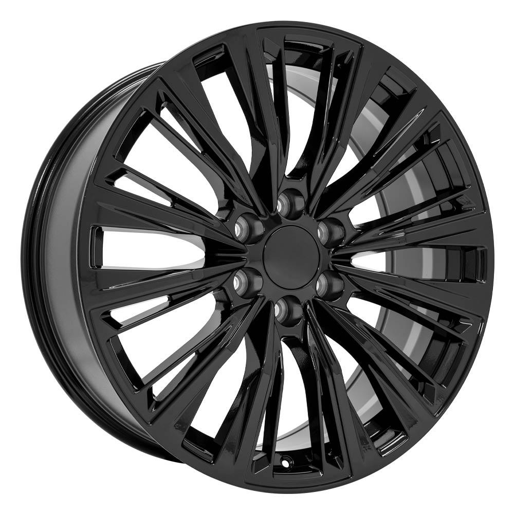 22x9 OE Wheels CA93 Gloss Black Wheel 6x5.5 (28mm)