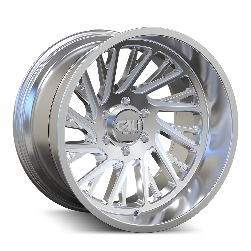 20x10 Cali Off-Road PURGE Polished Wheel 5x150 (-25mm)