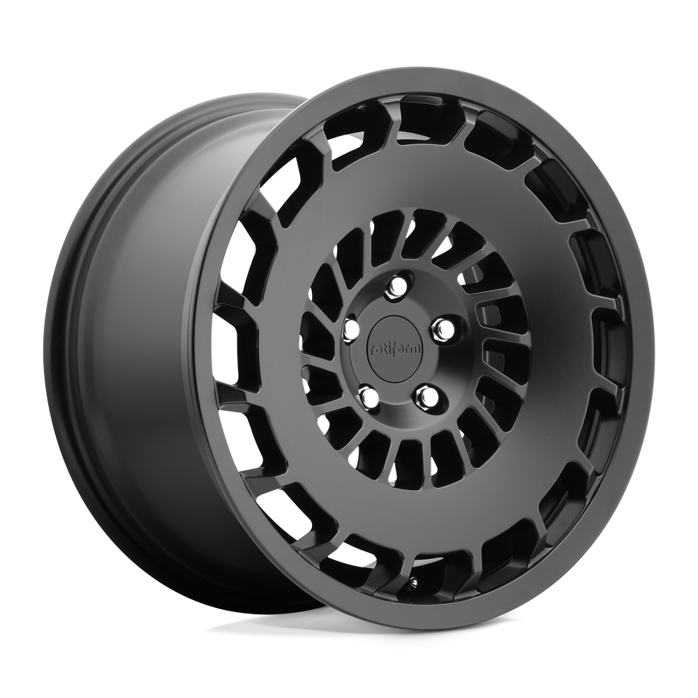 18x8.5 Rotiform R137 CCV MATTE BLACK Wheel 5x112 (45mm)