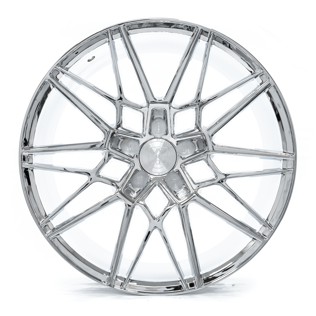 20x9 Axe CF1 Chrome Wheel Blank (45mm)