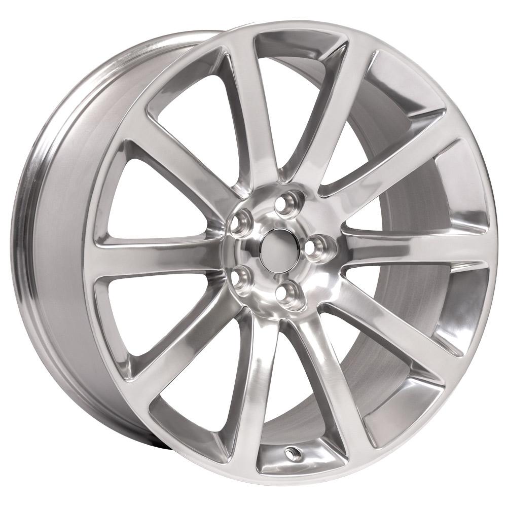 20x9 OE Wheels CL02 Polished with Painted Inlay Wheel 5x115 (25.55mm)