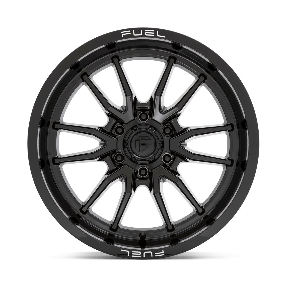 20x9 Fuel D760 Clash Gloss Black Wheel 8x170 (1mm)