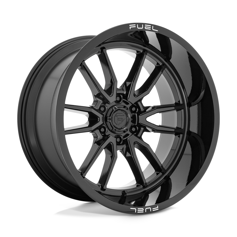 22x12 Fuel D760 CLASH Gloss Black Wheel 6x135 (-44mm)