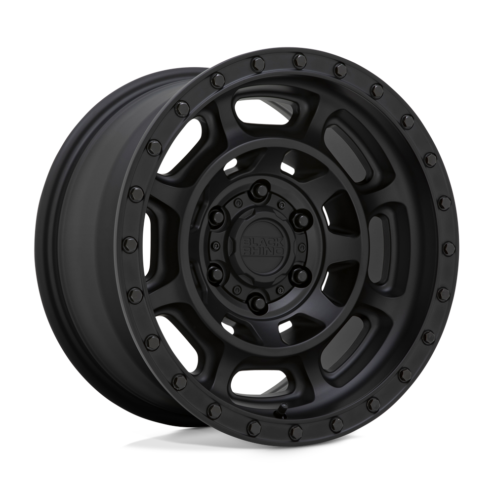 17x8.5 Black Rhino CONVOY Matte Black Wheel 6x5.5 (-10mm)