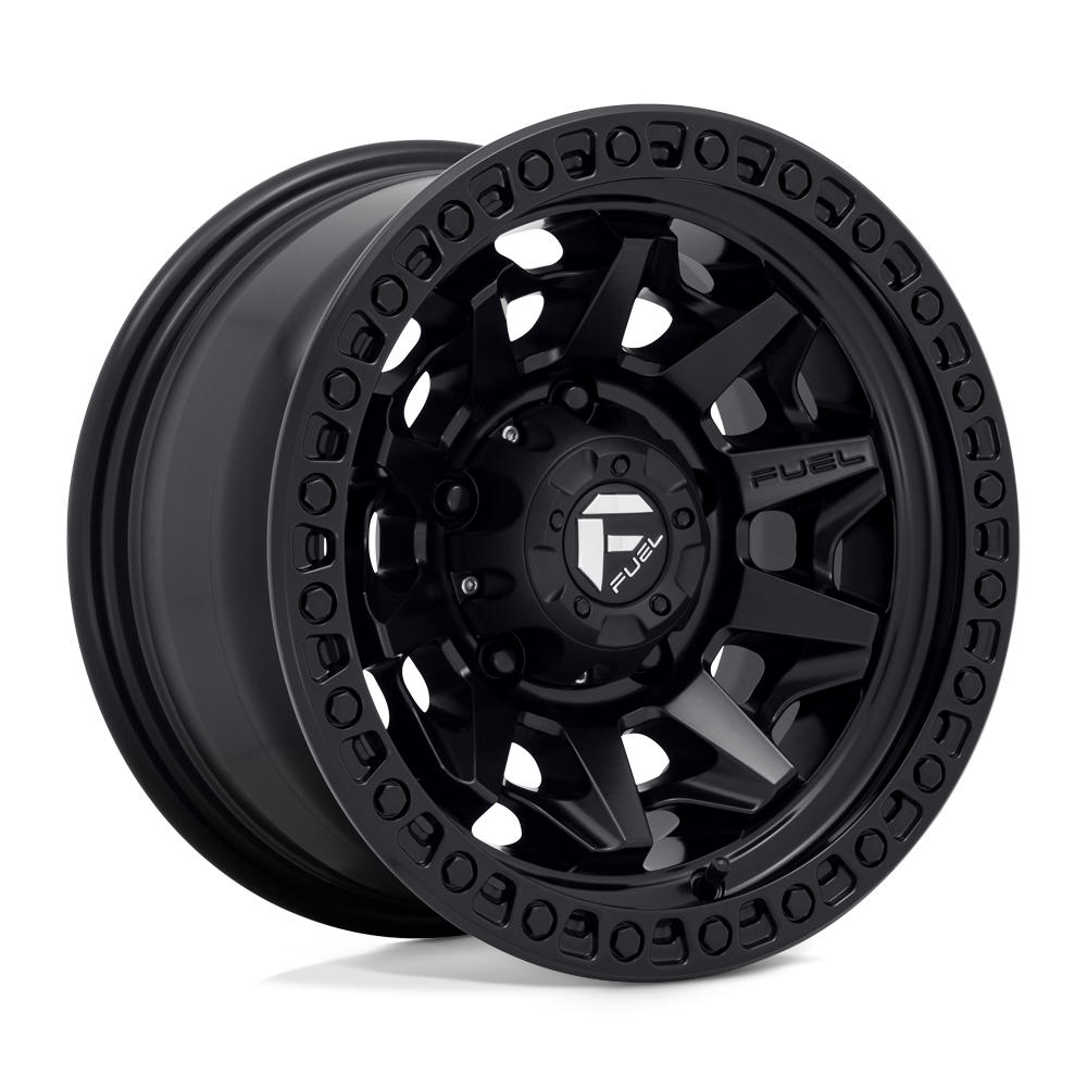 15x8 Fuel D694 COVERT MATTE BLACK Wheel 5x5.5 (-12mm)
