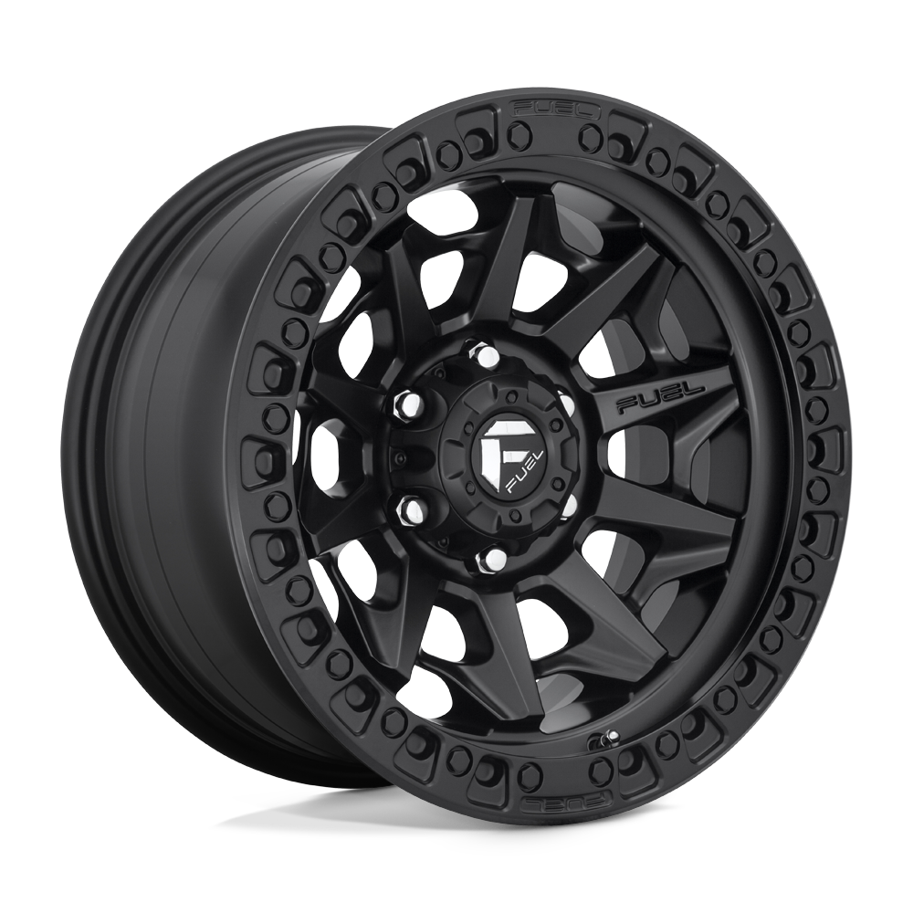 17x9 Fuel D694 COVERT MATTE BLACK Wheel 6x135 (1mm)