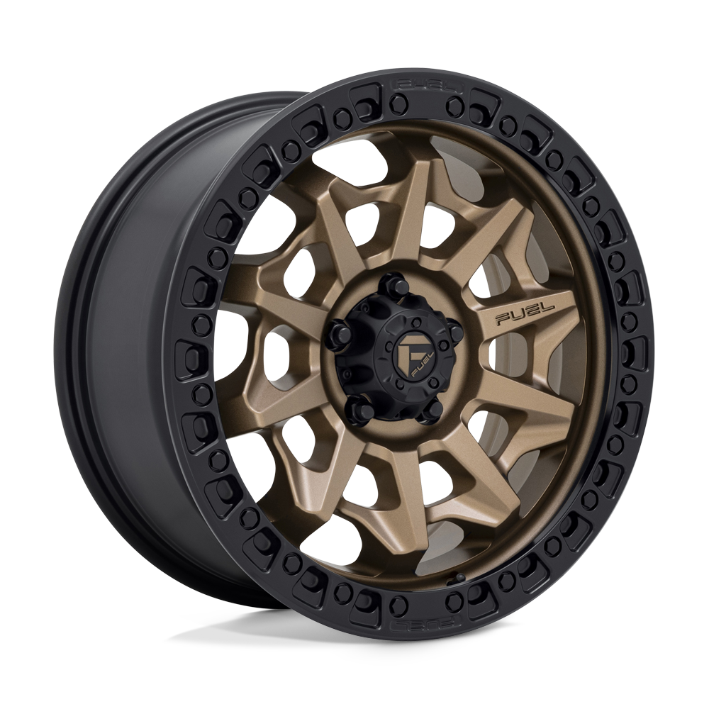 18x8.5 Fuel D696 COVERT MATTE BRONZE BLACK BEAD RING Wheel 5x120 (35mm)