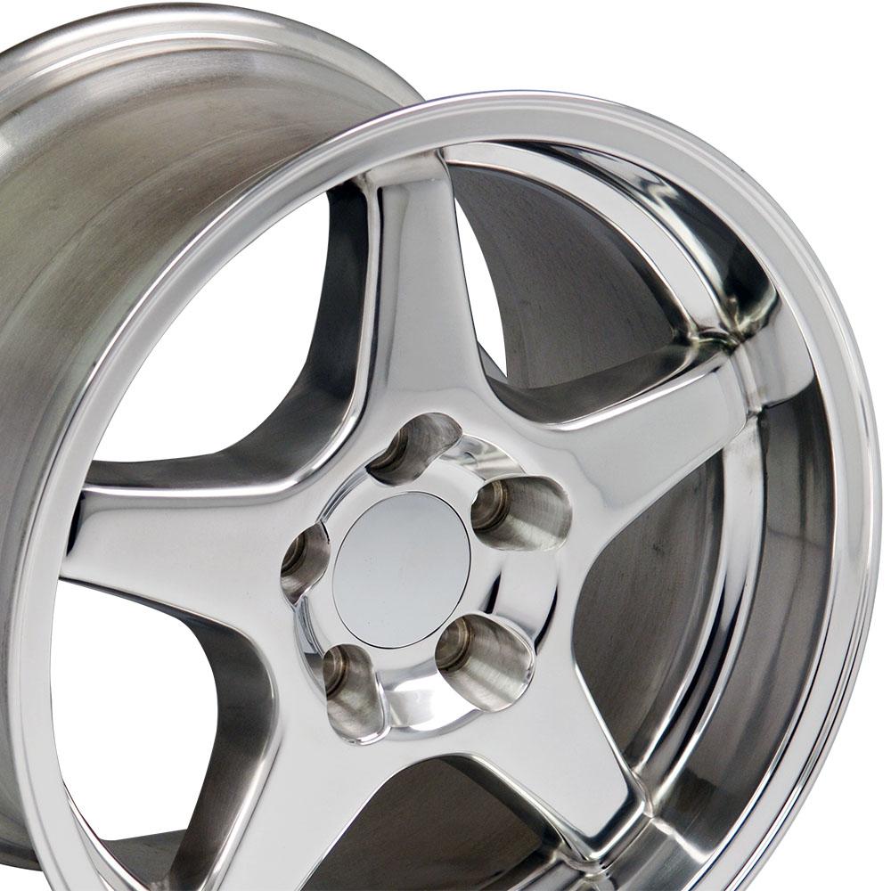17x11 OE Wheels CV01 Polished Wheel 5x4.75 (50mm)