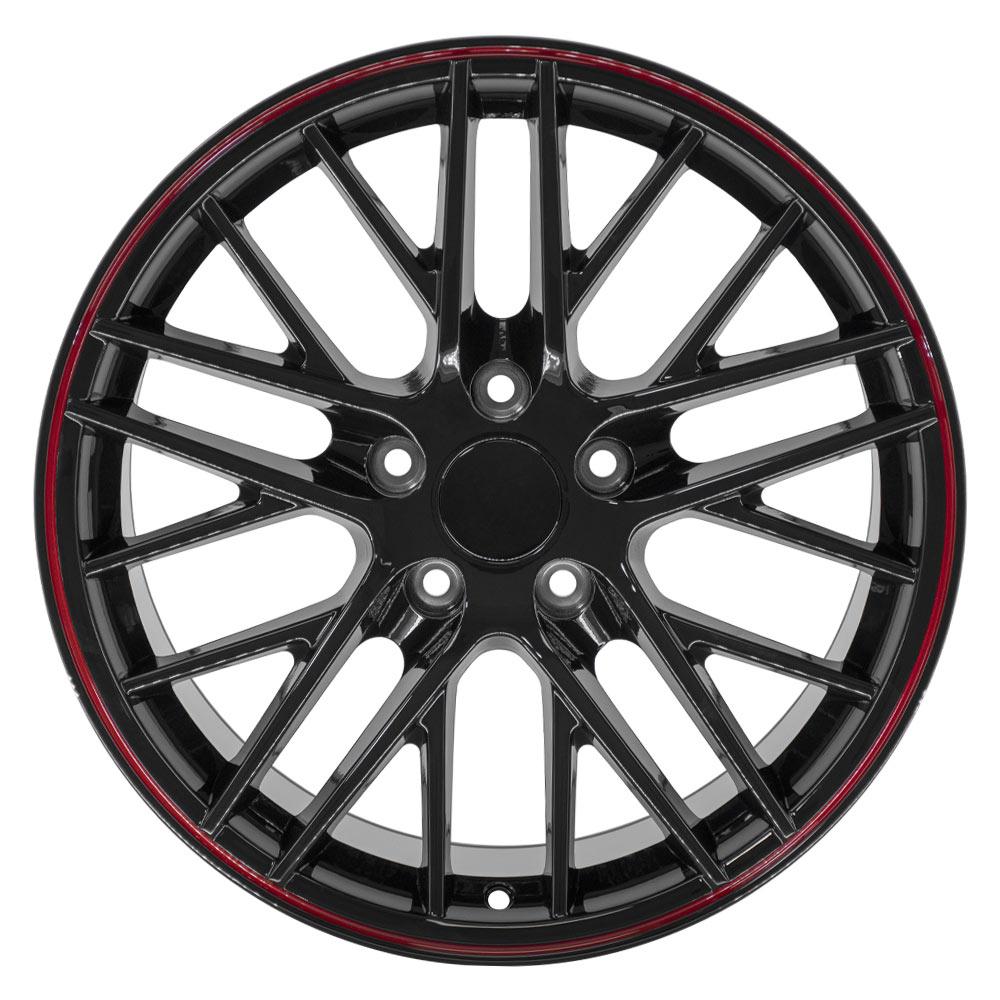 18x10.5 OE Wheels CV08A Gloss Black Wheel 5x4.75 (56mm)