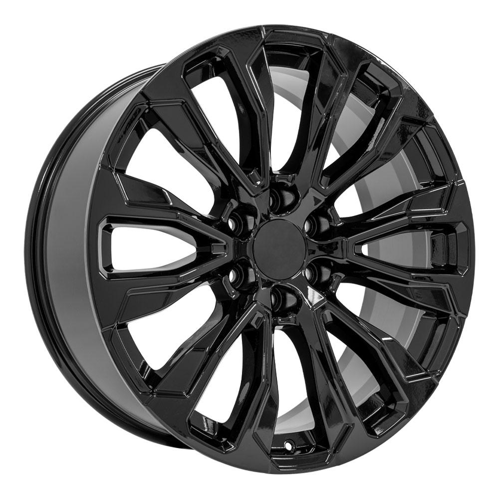 22x9 OE Wheels CV30 Gloss Black Wheel 6x5.5 (28mm)