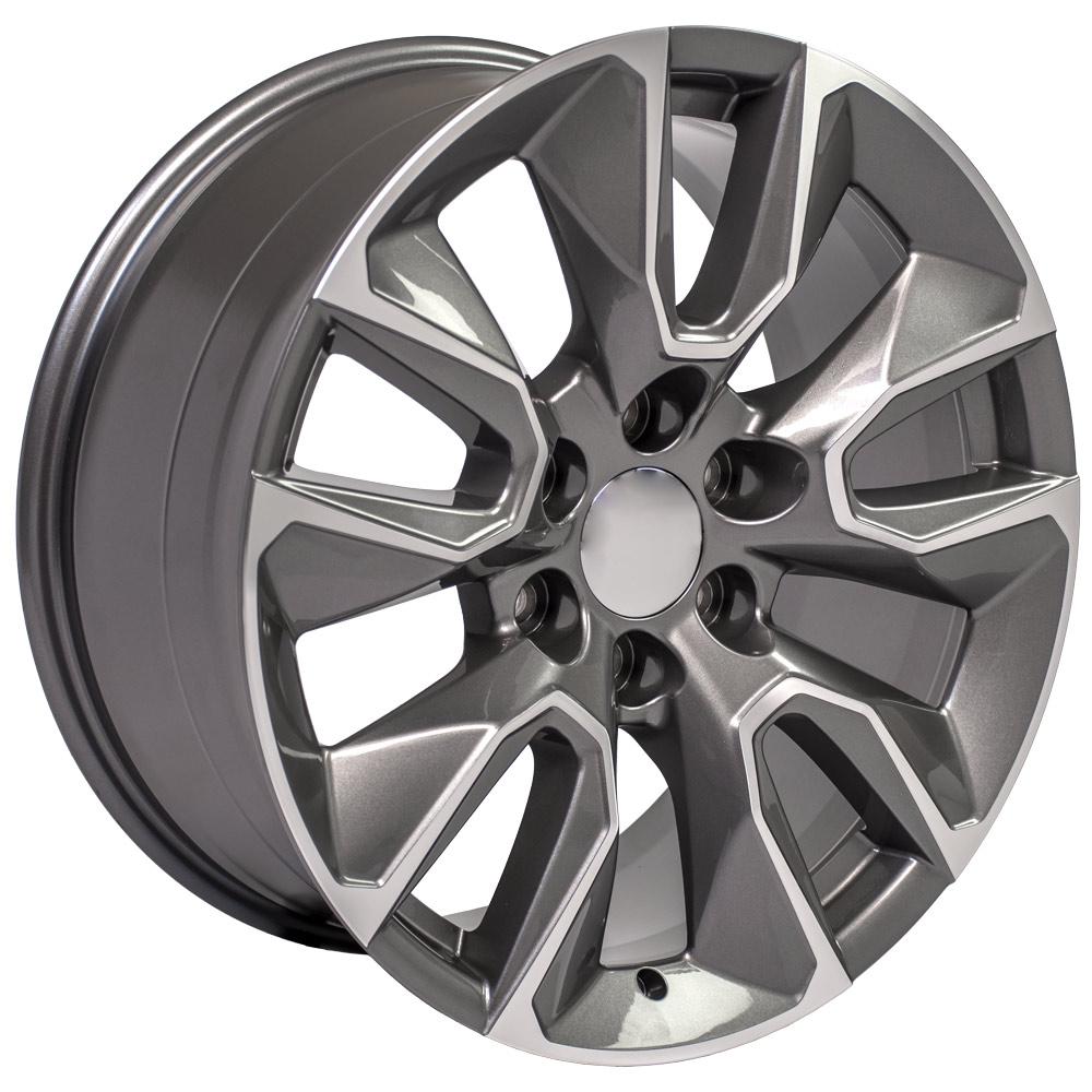 20x9 OE Wheels CV32 Gunmetal Machined Wheel 6x5.5 (28mm)