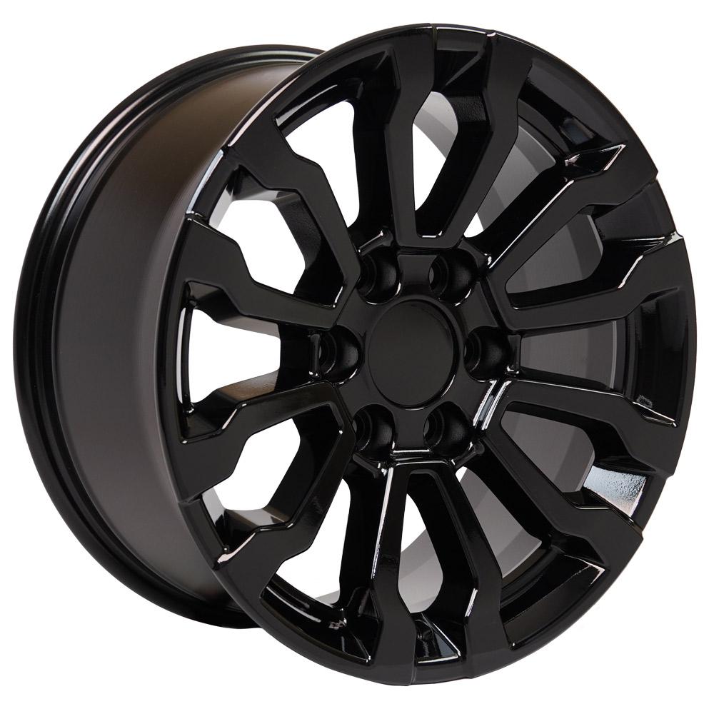 18x8.5 OE Wheels CV35 Gloss Black Wheel 6x5.5 (24mm)