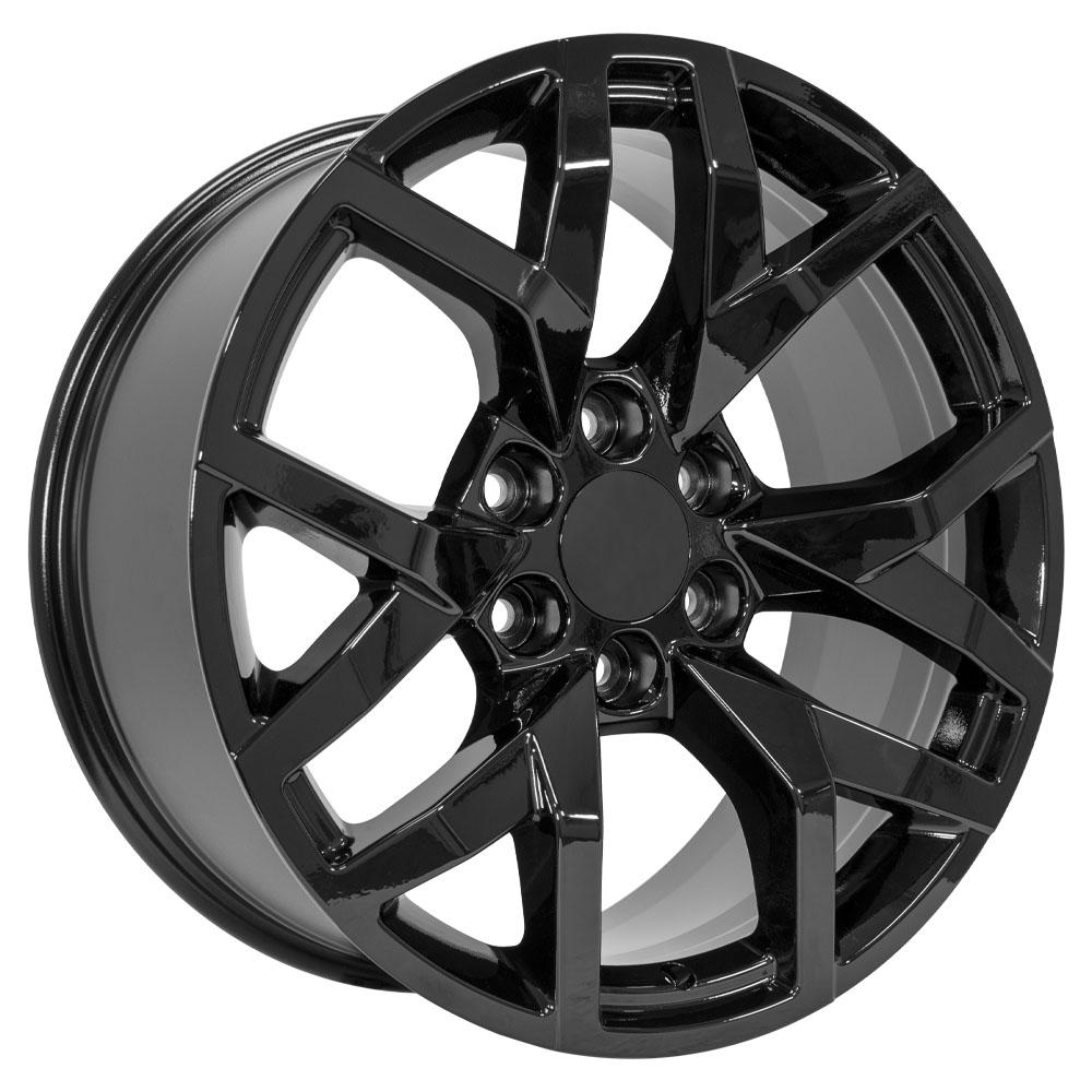 22x9 OE Wheels CV66 Gloss Black Wheel 6x5.5 (28mm)