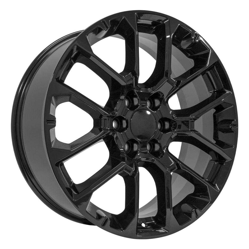 22x9 OE Wheels CV67 Gloss Black Wheel 6x5.5 (28mm)
