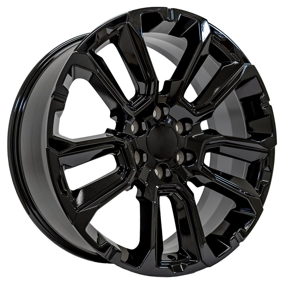 22x9 OE Wheels CV68 Gloss Black Wheel 6x5.5 (28mm)