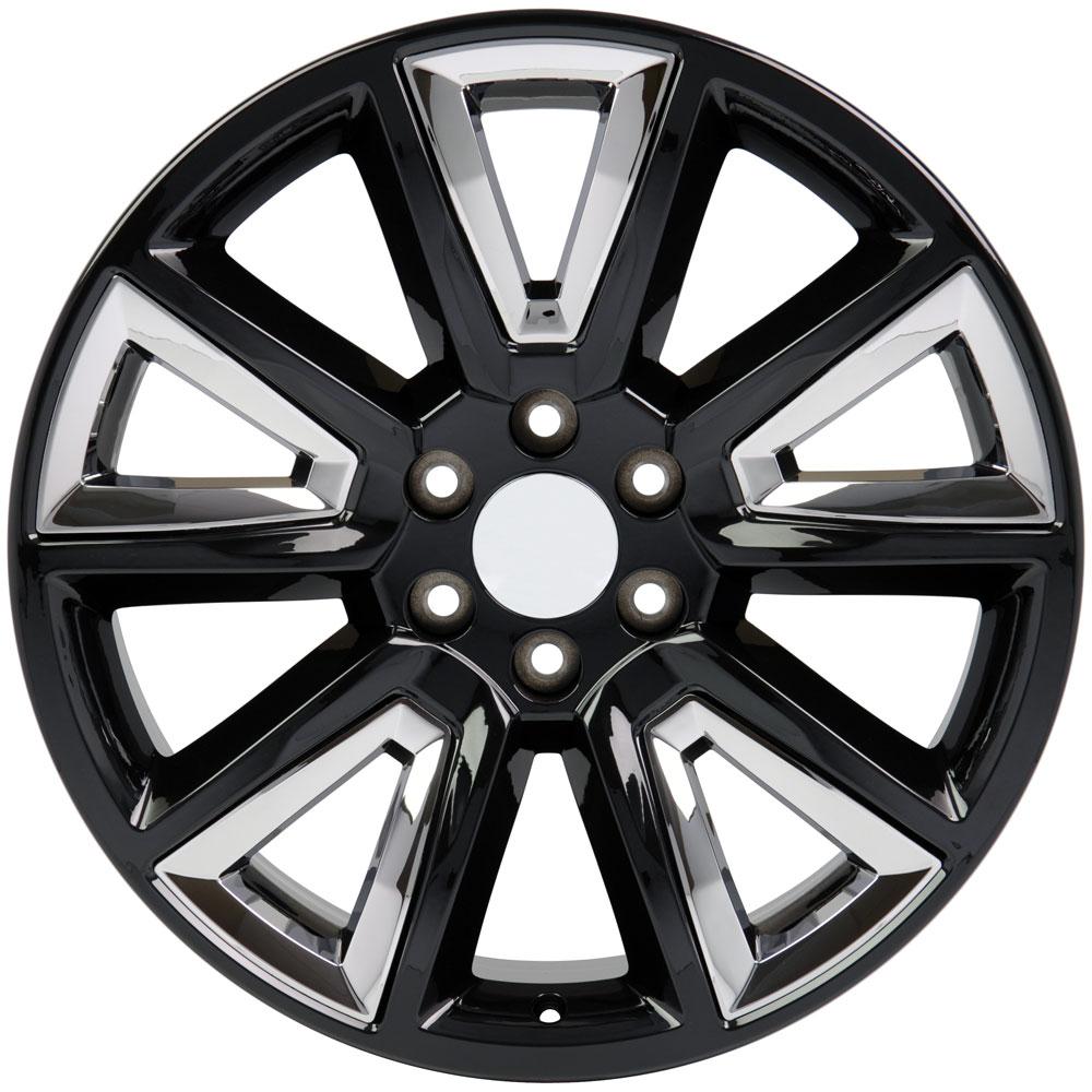 20x8.5 OE Wheels CV73 Gloss Black Wheel 6x5.5 (24mm)