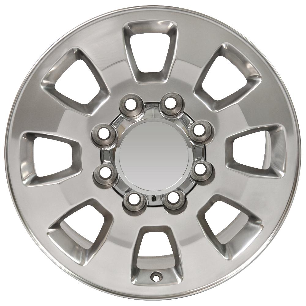 18x8 OE Wheels CV75A Polished Wheel 8x6.5 (12mm)