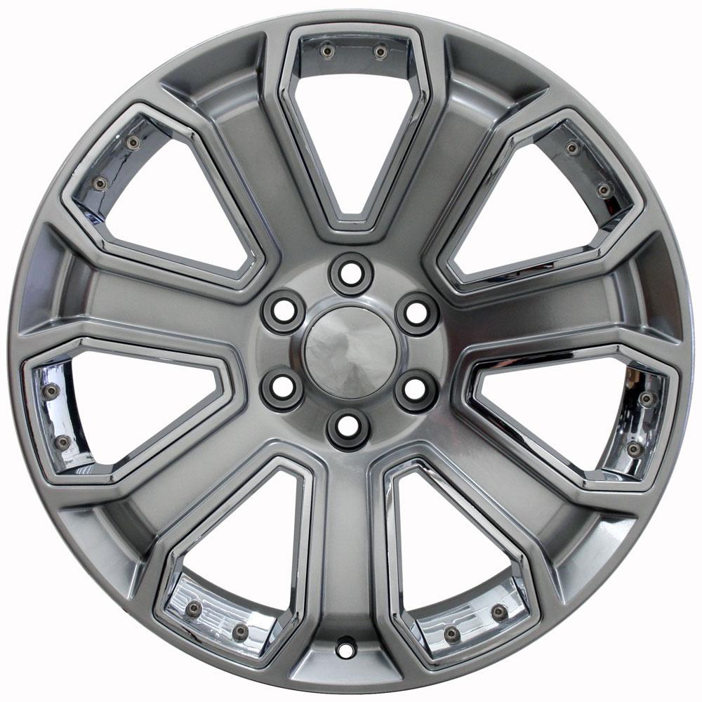 20x8.5 OE Wheels CV93 Hyper Black Wheel 6x5.5 (31mm)