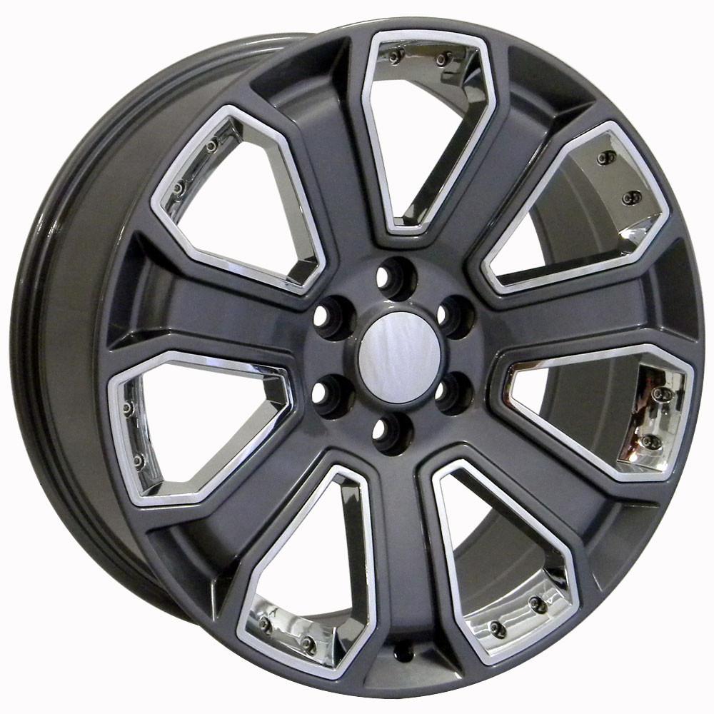 22x9 OE Wheels CV93B Gunmetal Wheel 6x5.5 (31mm)