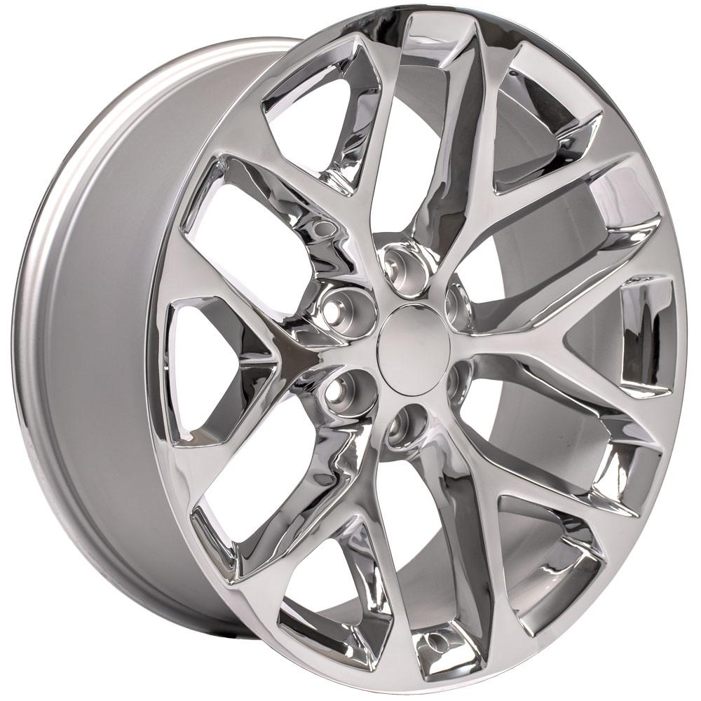22x9 OE Wheels CV98B Chrome Wheel 6x5.5 (24mm)