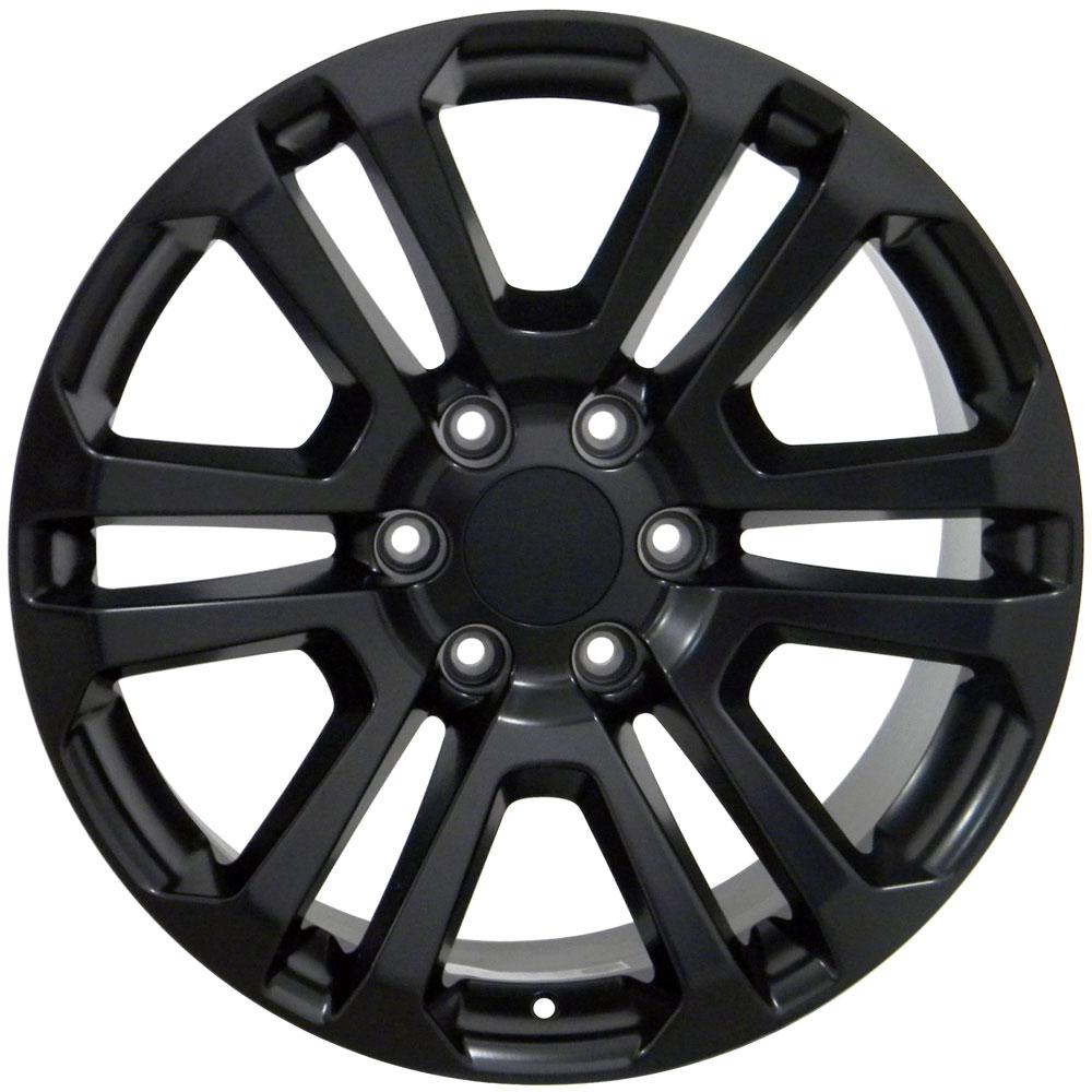 22x9 OE Wheels CV99 Satin Black Wheel 6x5.5 (31mm)