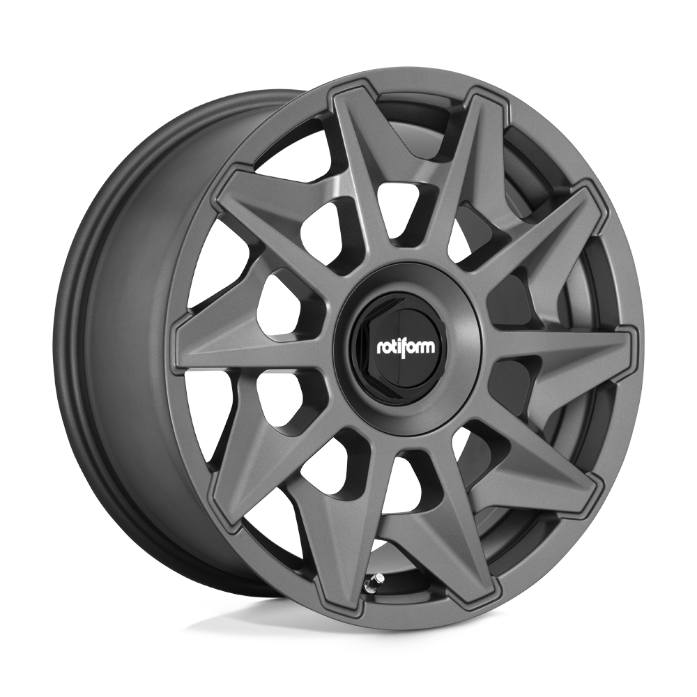 18x8.5 Rotiform R128 CVT MATTE ANTHRACITE Wheel 5x100/5x112 (35mm)