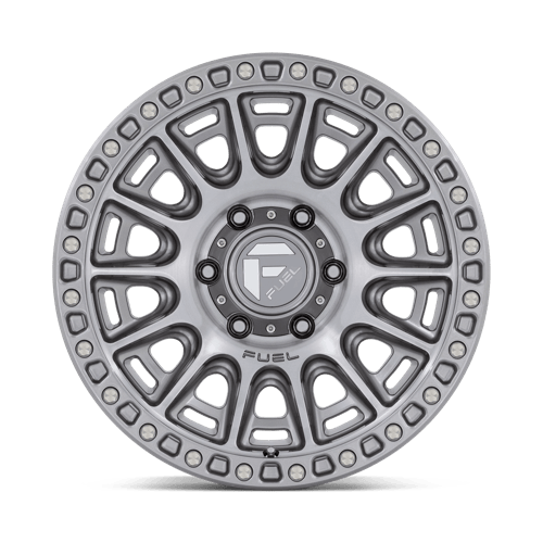 17x9 Fuel Off-Road D833 Cycle Platinum Wheel 6x5.5 (-12mm)