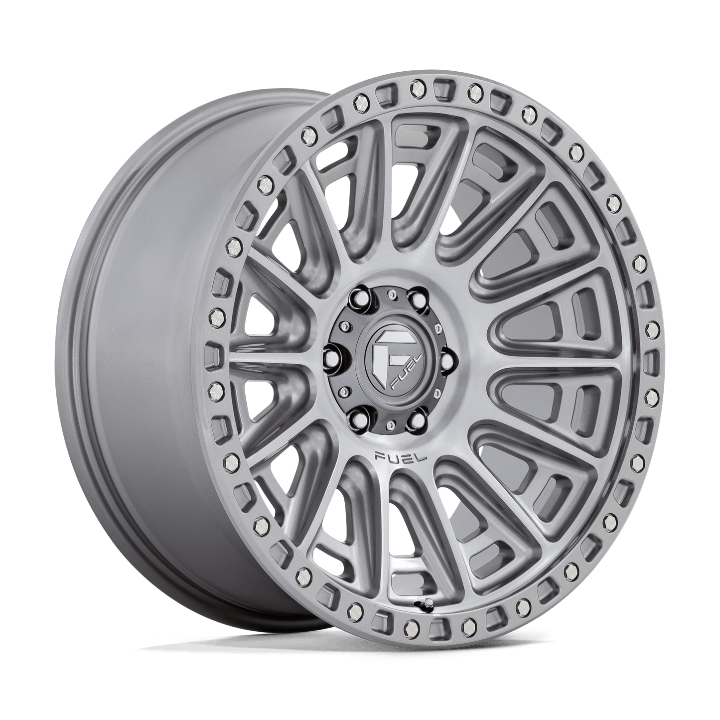 20x9 Fuel D833 Cycle Platinum Wheel 6x5.5 (1mm)